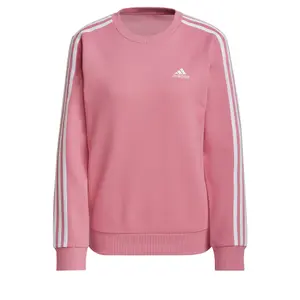 Sudadera cuello redondo mujer adidas Essentials 3-Stripes Fleece image-0