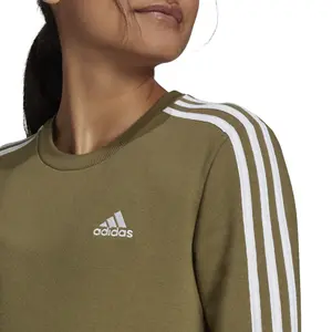 Sudadera de mujer adidas Essentials 3-Stripes Fleece image-6