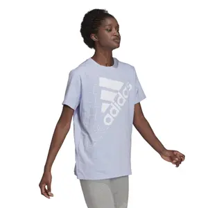 Camiseta de mujer adidas Brand Love Slanted Logo Boyfriend image-5