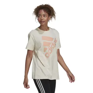 Women's T-shirt adidas Brand Love Slanted Logo Boyfriend image-3