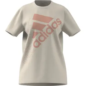 Camiseta de mujer adidas Brand Love Slanted Logo Boyfriend image-5