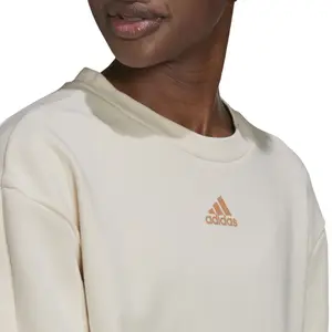 Sweatshirt Rundhalsausschnitt Frau adidas Essentials Relaxed 3-Stripes image-4