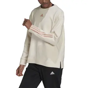 Sweatshirt Rundhalsausschnitt Frau adidas Essentials Relaxed 3-Stripes image-2