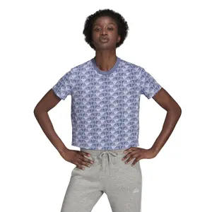 Camiseta de mujer adidas Brand Love Cropped image-2