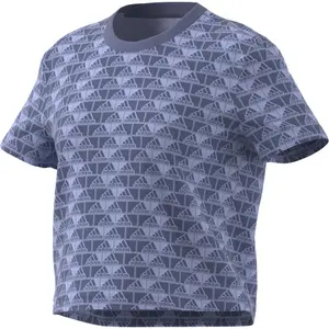 Camiseta de mujer adidas Brand Love Cropped image-3