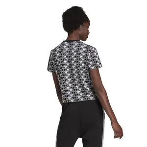 Women's crop top T-shirt adidas Brand Love image-4