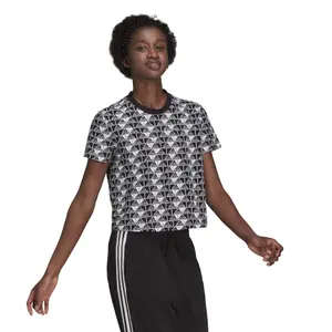 Women's crop top T-shirt adidas Brand Love image-5