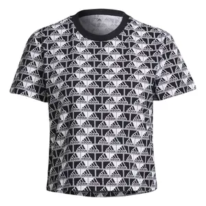 Camiseta crop top de mujer adidas Brand Love image-1