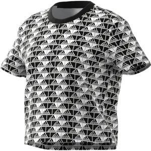 Camiseta crop top de mujer adidas Brand Love image-3