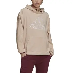 Sweatshirt för kvinnor adidas Brand Love Giant Logo Polar Fleece image-2