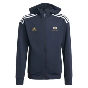 Camisola com capuz para criança adidas Salah Aeroready image-0