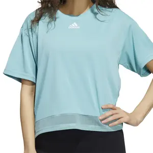 Camiseta de mujer adidas Training Heat.Rdy Mesh image-6