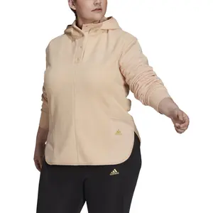 Sweatshirt woman adidas Essentials Golden Logo Sherpa image-2