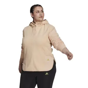 Sweatshirt woman adidas Essentials Golden Logo Sherpa image-1