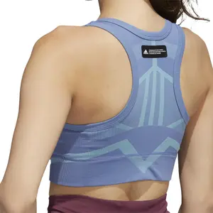 Women's large size bra adidas Studio Two-Tone image-5