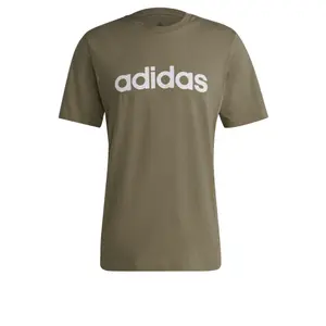 Camiseta adidas Essentials Embroidered Linear Logo image-0