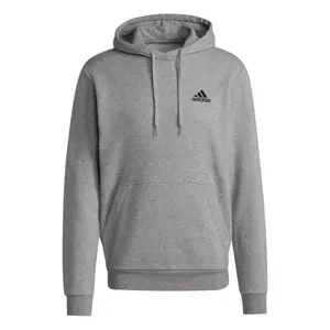 h12213-sweatshirt-a-capuche-adidas-essentials-fleece-gris-chine-noir