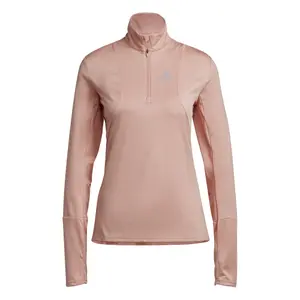 Camiseta de mujer adidas Own The Run 1/2 Zip image-1