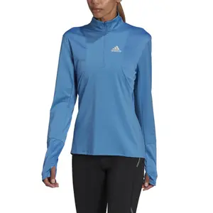 Sudadera de mujer con cremallera adidas Own the Run image-2