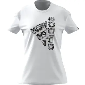Camiseta de mujer adidas Zebra Logo Graphic image-3