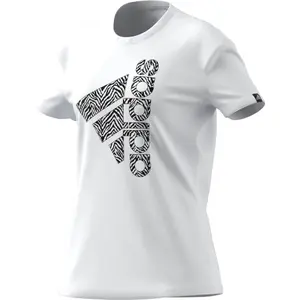 Camiseta de mujer adidas Zebra Logo Graphic image-1