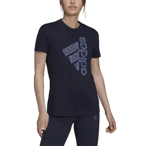 Camiseta de mujer adidas Zebra Logo Graphic image-4