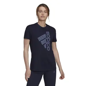 Camiseta de mujer adidas Zebra Logo Graphic image-2