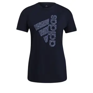 Camiseta de mujer adidas Zebra Logo Graphic image-0