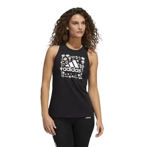 Camiseta de tirantes para mujer adidas Soft Floral Box Graphic image-2
