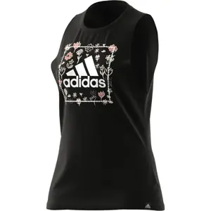 Camiseta de tirantes para mujer adidas Soft Floral Box Graphic image-3