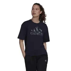 Camiseta de mujer adidas graphique Soft Floral Logo image-2