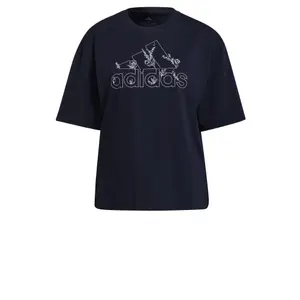 Camiseta de mujer adidas graphique Soft Floral Logo image-0