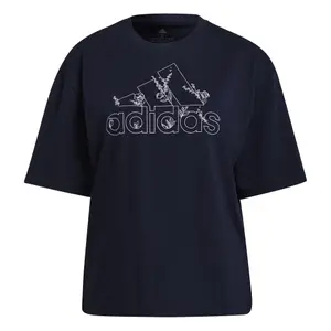 Camiseta de mujer adidas graphique Soft Floral Logo image-1