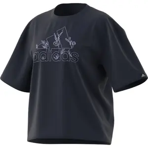 Camiseta de mujer adidas graphique Soft Floral Logo image-3