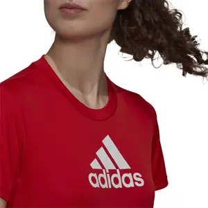 Camiseta de mujer adidas Primeblue Designed 2 Move Logo Sport image-6