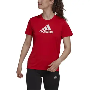 Camiseta de mujer adidas Primeblue Designed 2 Move Logo Sport image-4