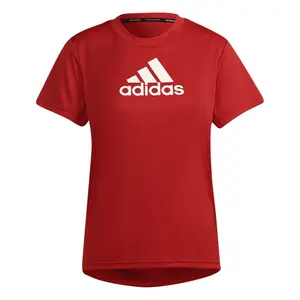 Camiseta de mujer adidas Primeblue Designed 2 Move Logo Sport image-1