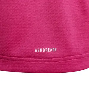 Camiseta de chica adidas Aeroready 3-Stripes image-4