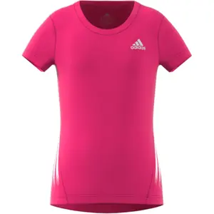 Camiseta de chica adidas Aeroready 3-Stripes image-3