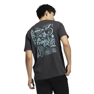 Camiseta adidas Connected Through Sport Graphic image-6