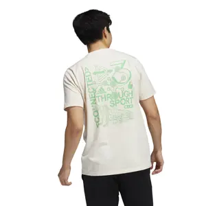 Camiseta adidas Connected Through Sport Graphic image-3