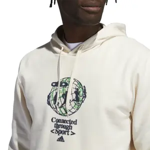 Hooded sweatshirt adidas Connected Through Sport Graphic image-6