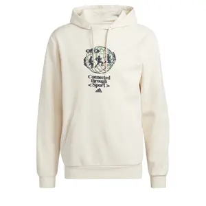 Hooded sweatshirt adidas Connected Through Sport Graphic image-0