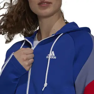 Jakke til kvinder adidas Sportswear Colorblock Full-Zip image-4