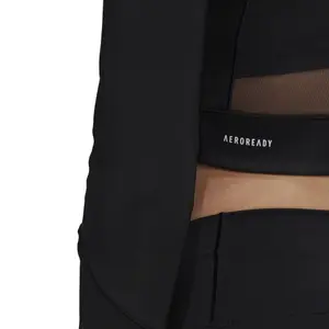 Camiseta de manga larga para mujer adidas Crop image-5