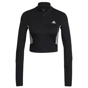 Camiseta de manga larga para mujer adidas Crop image-0