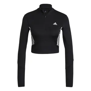 Camiseta de manga larga para mujer adidas Crop image-1