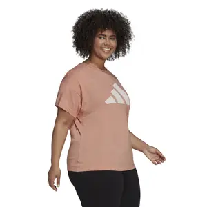 Camiseta de mujer de talla grande adidas Sportswear Winners 2.0 image-4