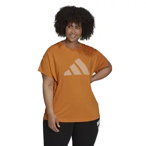 Camiseta de mujer de talla grande adidas Sportswear Winners 2.0 image-0