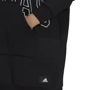 Felpa con cappuccio taglia grande donna adidas Sportswear Oversize Fleece image-5